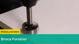 Broca Forstner de Wolfcraft, &iexcl;calidad duradera!
