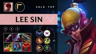 Lee Sin Top vs Aatrox - KR Diamond Patch 25.24