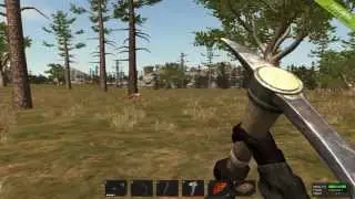 Gameplay #08 - Rust - Dicas básicas, como fazer arco e flecha