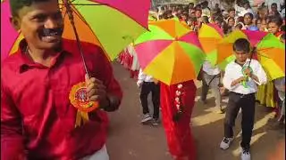 చిరంజీవి కోలాటం 💯🥰🥢☔☔☔⛱️⛱️🌧️