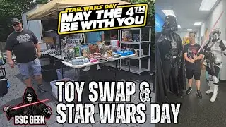 Celebrating STAR WARS At NC Underground Toy Swap and Bricks & Minifigs