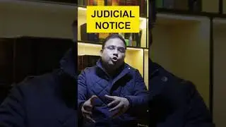 What is the Doctrine of JUDICIAL NOTICE