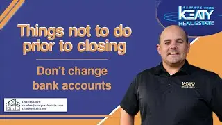 Don't change bank accounts | Charles Ditch
