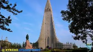 Hallgrimskirkja in Reykjavik&lrm;, Iceland