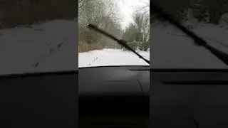 W8 Passat 4motion hill test in snow 2