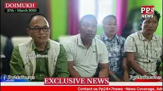 18th Members// Cabinet Meeting// Doimukh// Adv.Tai Shiva// Arunachal Pradesh Scheduled Tribes forum.