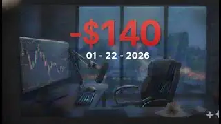 HOW I LOST $140 DAY TRADING NASDAQ - Trade Recap 01/22/2026