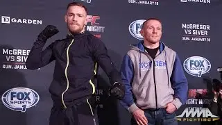 UFC Fight Night 59: Conor McGregor vs. Dennis Siver Staredown