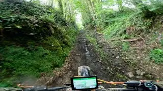 Enduro trail ride Devon part 2 .Tavistock epic day 94 miles