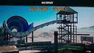Sick Score - 250,000 - Waterpark - Tony Hawk's Pro Skater 3 + 4