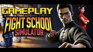 Геймплей Fight School Simulator | Давайте попробуем | ПК