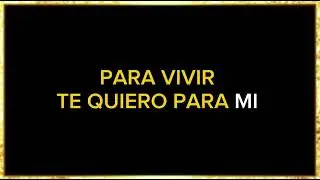 TE QUIERO PARA MI - La Dinastía de Tuzantla KARAOKE 🎤