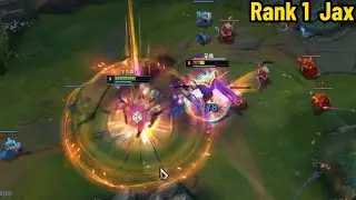 Rank 1 Jax: How Challenger Jax Destroys Grandmaster K'Sante!