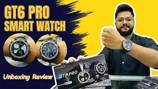 GT6 Pro Smart Watch | G-Shock Sports Look on a Budget | Unboxing Review