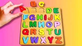 Learn ABC Puzzle For Toddlers | Find Missing Letters with Fruits and Vegetables
