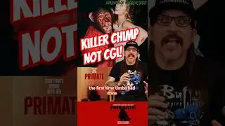 Did you know? Practical effects chimp! #primatemovie #hollywood #specialeffects