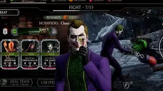 F0 Joker Stun Loop VS Maxed Teams in Survivor Mode! Factions Wars Gameplay Elder Survivor MK Mobile