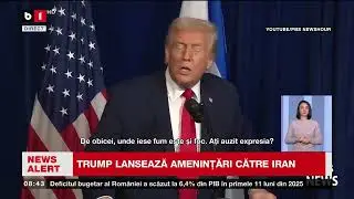 TRUMP AMENINȚĂ CĂ VA DISTRUGE IRANUL_Știri B1TV_30 dec. 2025