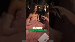 How Nancy Tyagi Went To Cannes Film Festival 2024 | #shorts #shortsfeed #nancytyagi #bollywood
