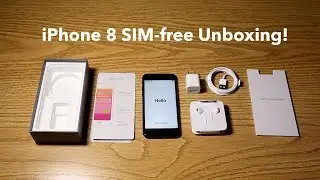 iPhone 8 SIM-free Unboxing!