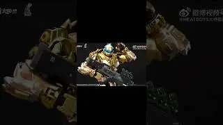 New from Heatboys. Goooooold!!!!!Teenage  Mutant Ninja Turtles Mecha Leonardo Golden Version #tmnt