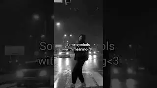 Some symbols with meanings..🤫 #aesthetic #shorts #symbols #meaning #Its_Me_80066