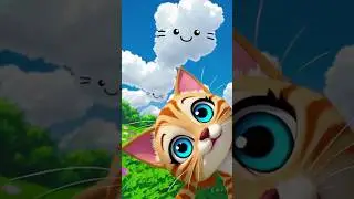 Pofuduk the Kitten and the Smiling Clouds | Fun Cartoon for Kids