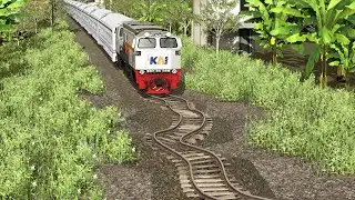 Kereta Api Anti Ngantuk Bikin Oleng | The Anti Sleepy Train Makes It Shake