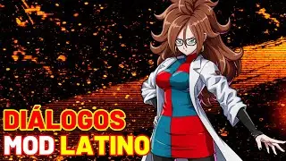 Todos los Diálogos de Androide 21 (Lab Coat) en Español Latino - Dragon Ball FighterZ