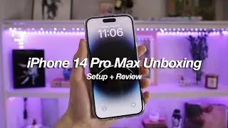 iPhone 14 Pro Max Space Black Unboxing + Review | Camera Test, 11 Pro Max Comparison, Aesthetic