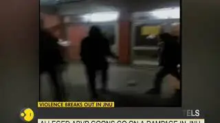 Masked mob enters JNU campus, brutally beats students and teachers