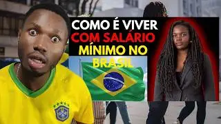AFRICANA REVELA COMO &Eacute; VIVER COM O SAL&Aacute;RIO M&Iacute;NIMO NO BRASIL
