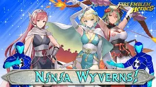 Tanky Ninjas! Wyvern Ninja Banner Impression ft. Guests |FEH|