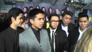Pitch Perfect 2: The Filharmonic Red Carpet Movie Premiere Interview | ScreenSlam