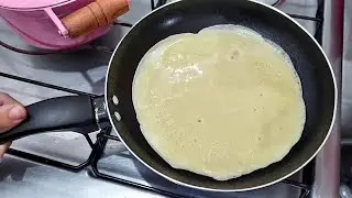Como fazer CREPIOCA simples com ovo [crepioca recheada com queijo e presunto fácil e rápida]