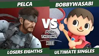 Push the Limit 13 Top 8 - Pelca (Snake) Vs. BobbyWasabi (Villager) SSBU Ultimate Tournament