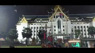 Ministry of Land Management, Urban Planning and Construction at night 🌃
