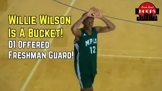 Willie Wilson Gets Buckets At The Meg Vang Memorial! D1 Offered 2022 Guard