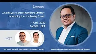 Amplify your Content Marketing Strategy by Mapping it to the Buying Funnel with Fernando Angulo