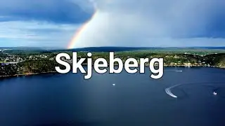 Norway, Skjeberg | Beautiful flight over the bay of the North Sea