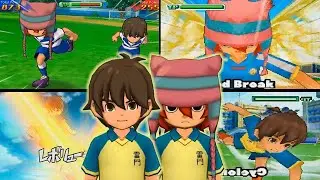Handa Shinichi and Matsuno Kuusuke | All Hissatsu Techniques | Inazuma eleven Games