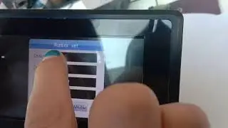 Set up handheld inkjet automatic entry data