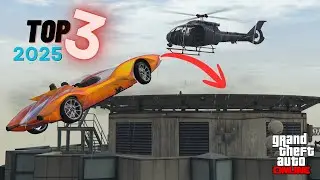 Top 3 stunts in GTA 5 online (2025) 