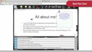 Red Pen Tool - Intuitive on-screen marking, annotation and assessment tool for teachers.