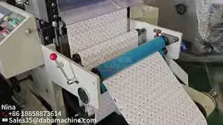 Flatbed Die-Cutting Machine for Tea tag Printed with 260Times/min Punching Unit