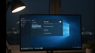 Turn On Night Light in Windows 10/11 | Reduce Blue Light |
