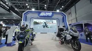 Top class exhibition -Jedimoto in dubai police equipment exhibition