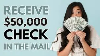 Money Affirmations to Receive a $50,000 Check in the Mail - Manifest $50,000 #manifestation