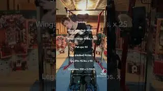 Kevin Tyrrell workout #workout #bodybuilding #fitness #disabilityempowerment