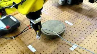 Robot search routine (Fanuc skip condition)